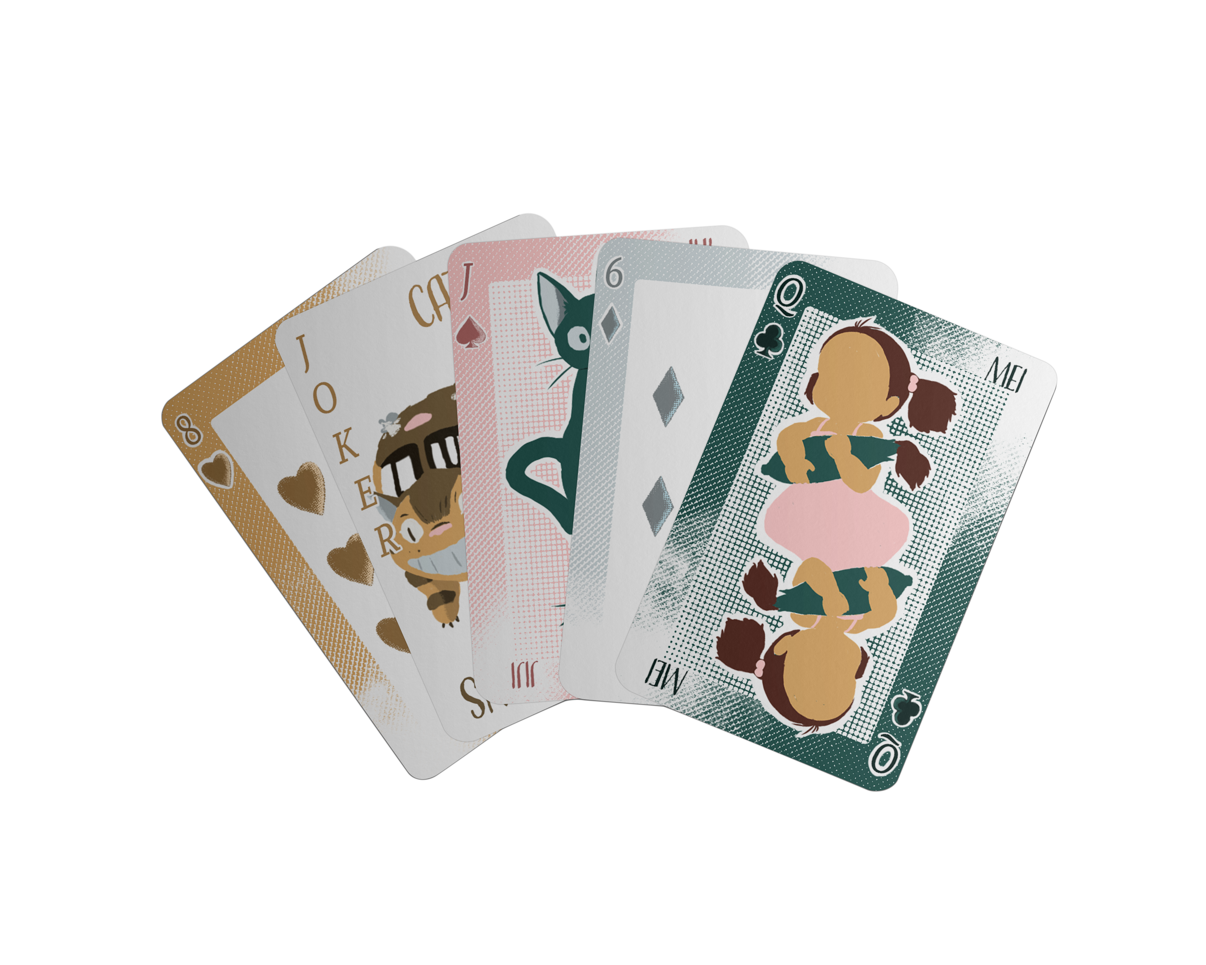 Studio Ghibli Playing Cards